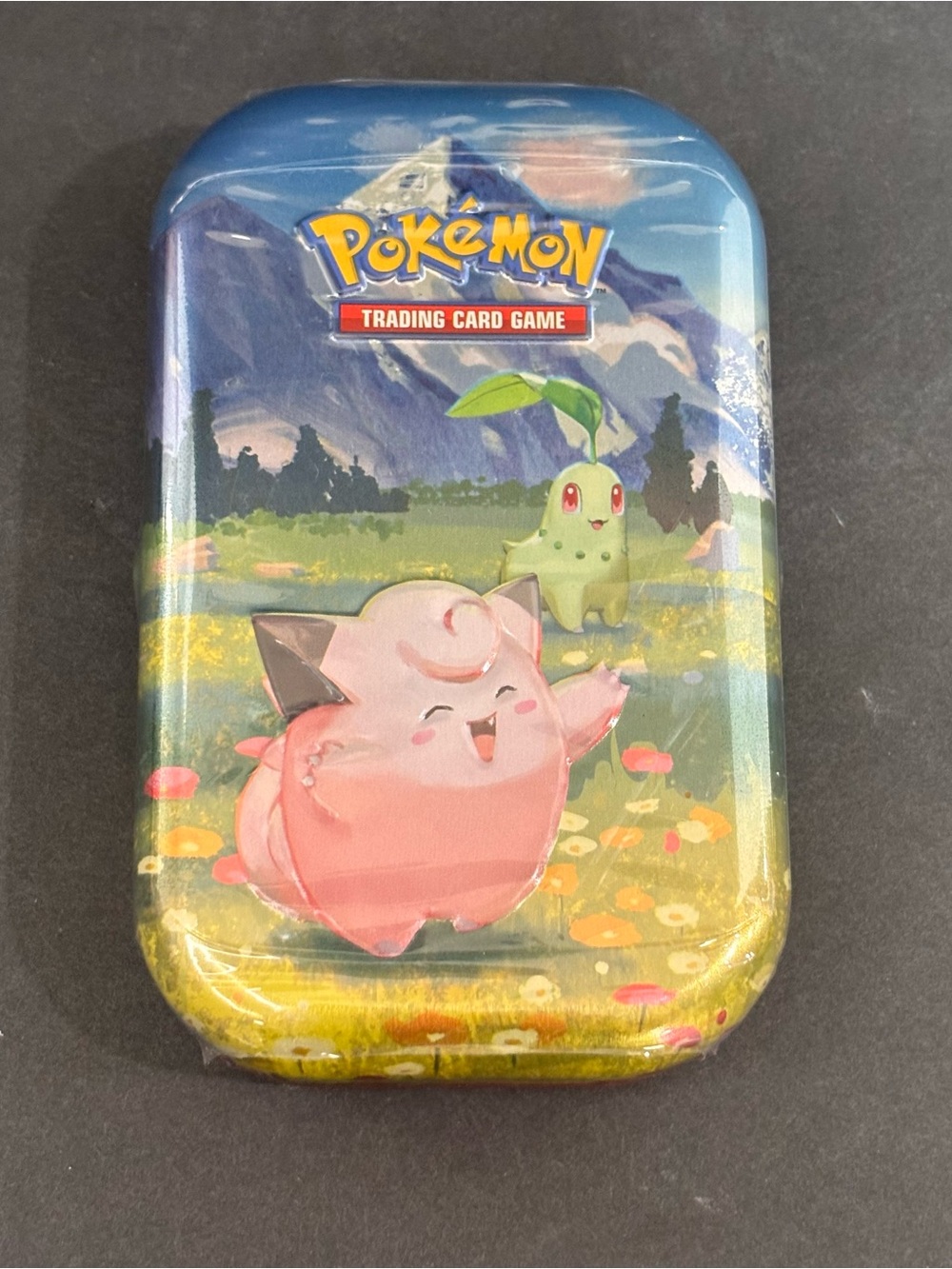 Pokémon TCG: Mega Evolution-Ascended Heroes Mini Tin (Clefairy & Chikorita)